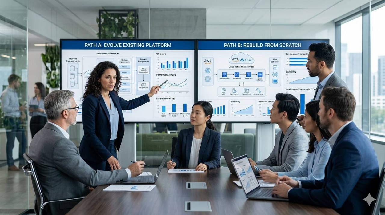 Build vs Rebuild Hero