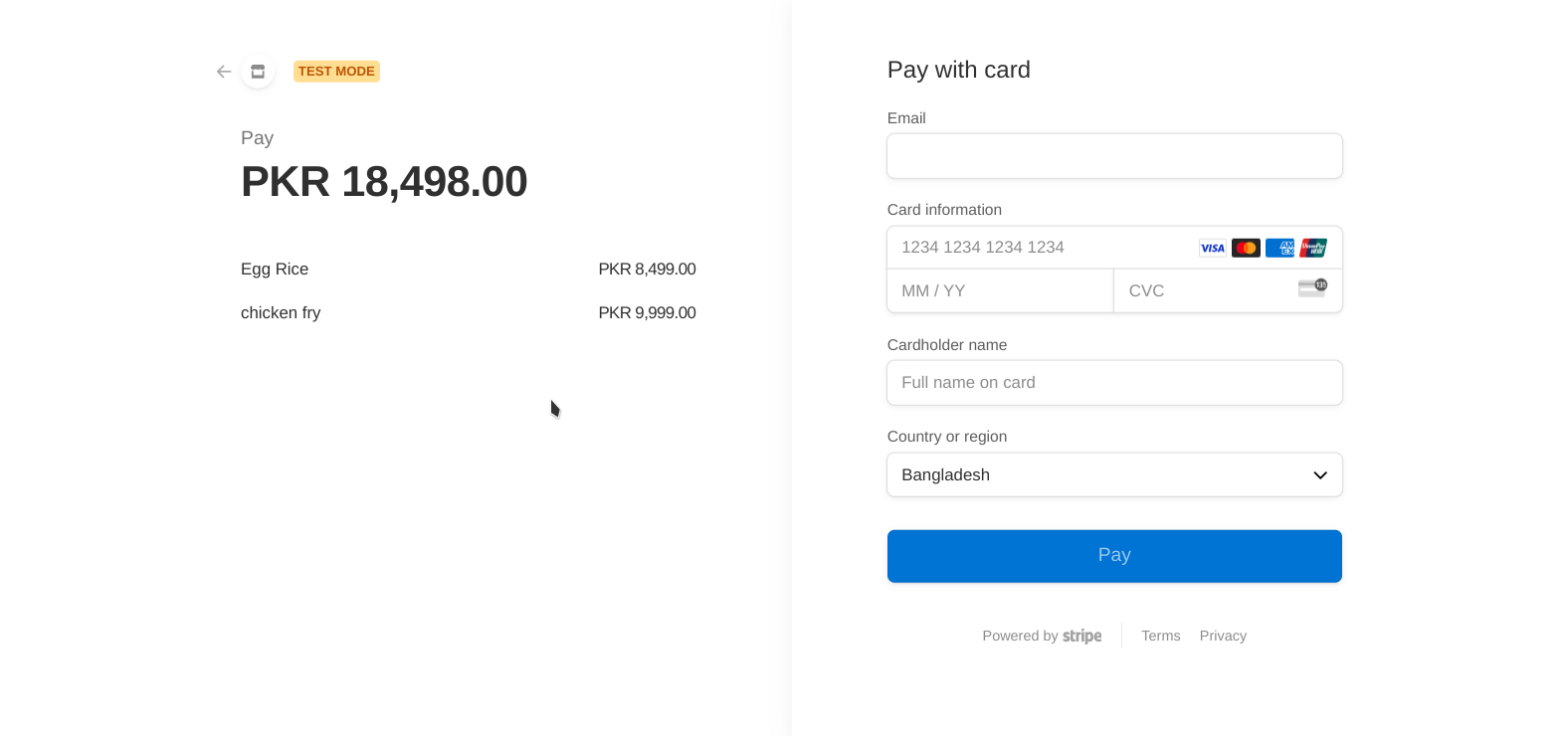 Fresh Bite – Restaurant Ordering screenshot
