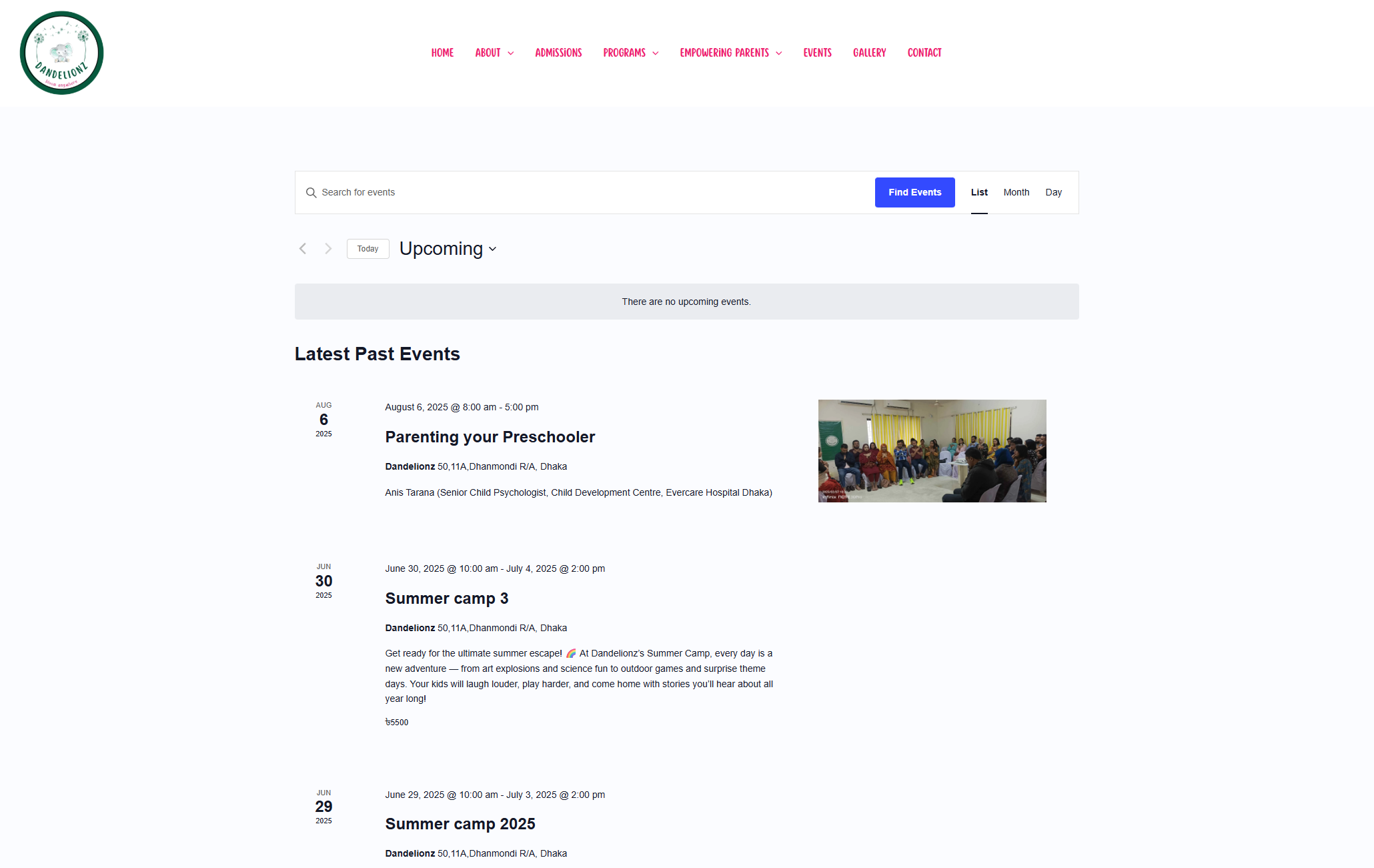 Dandelionz Bangladesh screenshot
