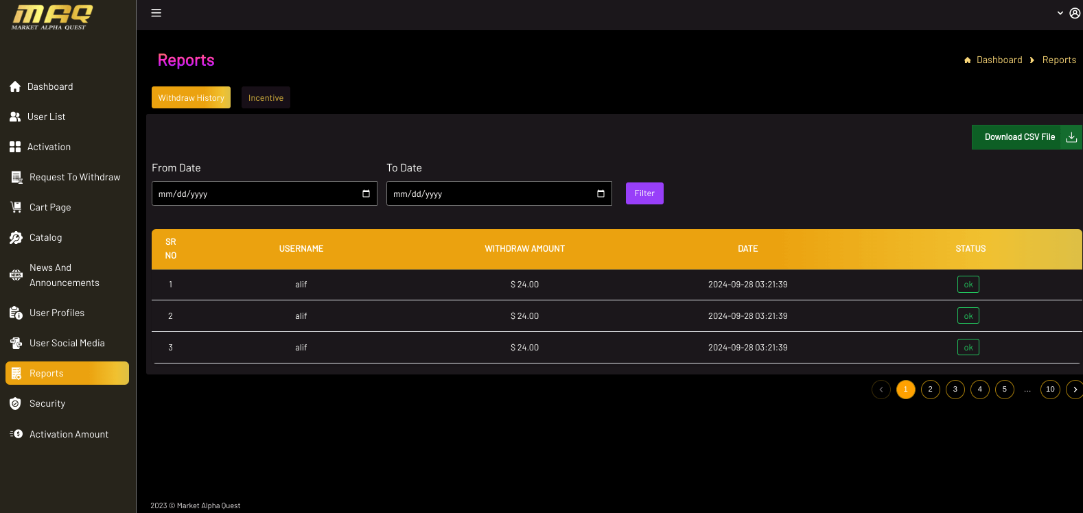 MAQ – Crypto Trading Suite screenshot
